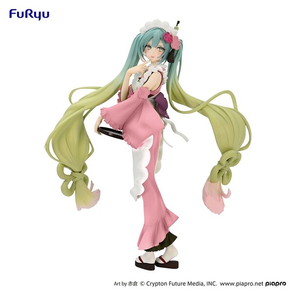 Hatsune Miku (Matcha Green Tea Parfait, Another Color), Piapro Characters, FuRyu, Pre-Painted, 4580736402911