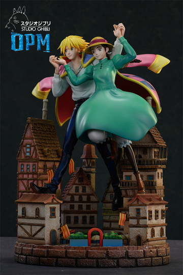 Howl, Sophie Hatter (002-1 Howl and Sophie Walk in the Air), Howl's Moving Castle, Individual Sculptor, Pre-Painted