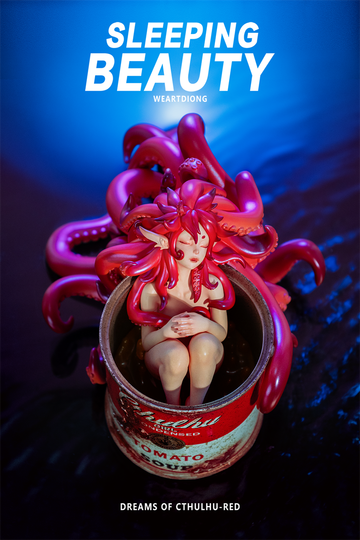 Cthulhu Girl (Red Tide), Original Character, Individual Sculptor, Pre-Painted