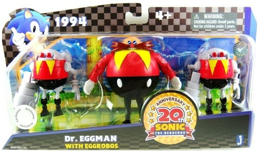 Doctor Eggman, Sonic The Hedgehog, Jazwares, Action/Dolls