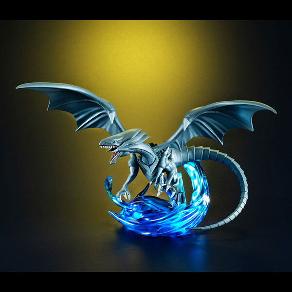 Blue-Eyes White Dragon, Yu-Gi-Oh! Duel Monsters, MegaHouse, Pre-Painted, 4535123835278