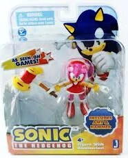 Amy Rose, Sonic The Hedgehog, Jazwares, Action/Dolls