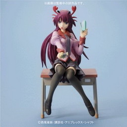 Senjougahara Hitagi, Bakemonogatari, Bandai, Pre-Painted, 1/8, 4543112645739