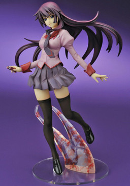 Senjougahara Hitagi, Bakemonogatari, Kotobukiya, Pre-Painted, 1/8, 4934054781515