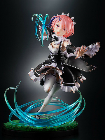 Ram (Battle with Roswaal), Re: Zero Kara Hajimeru Isekai Seikatsu 2, Kadokawa, Pre-Painted, 1/7