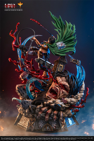 Levi (Captain Ackerman Resin Statue), Shingeki No Kyojin, Individual Sculptor, Pre-Painted, 1/6