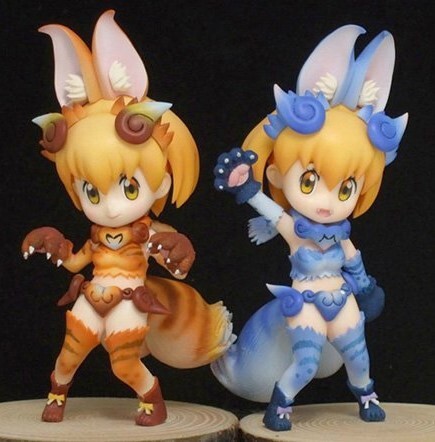 Shiserval Right, Kemono Friends, Night Blue, Garage Kit
