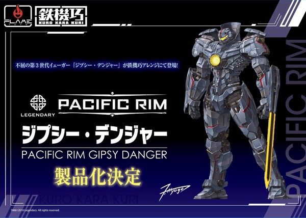 Gipsy Danger, Pacific Rim, Flame Toys, Action/Dolls