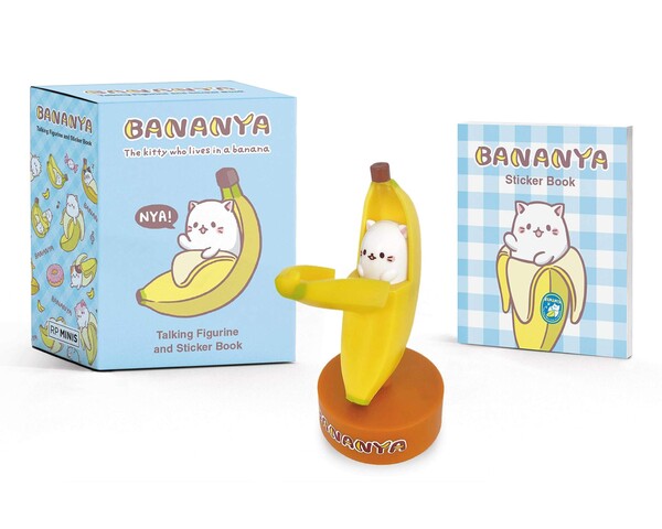 Bananya (Bananya Talking Figurine and Sticker Book), Bananya, Running Press, Action/Dolls