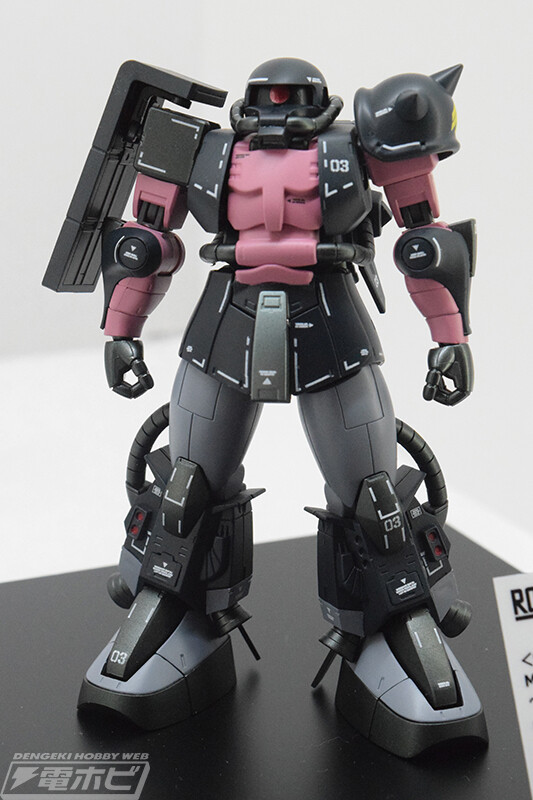 MS-06R-1A Zaku II High Mobility Type (Black Tri-Stars) (Real Paint), MSV, Bandai Spirits, Action/Dolls