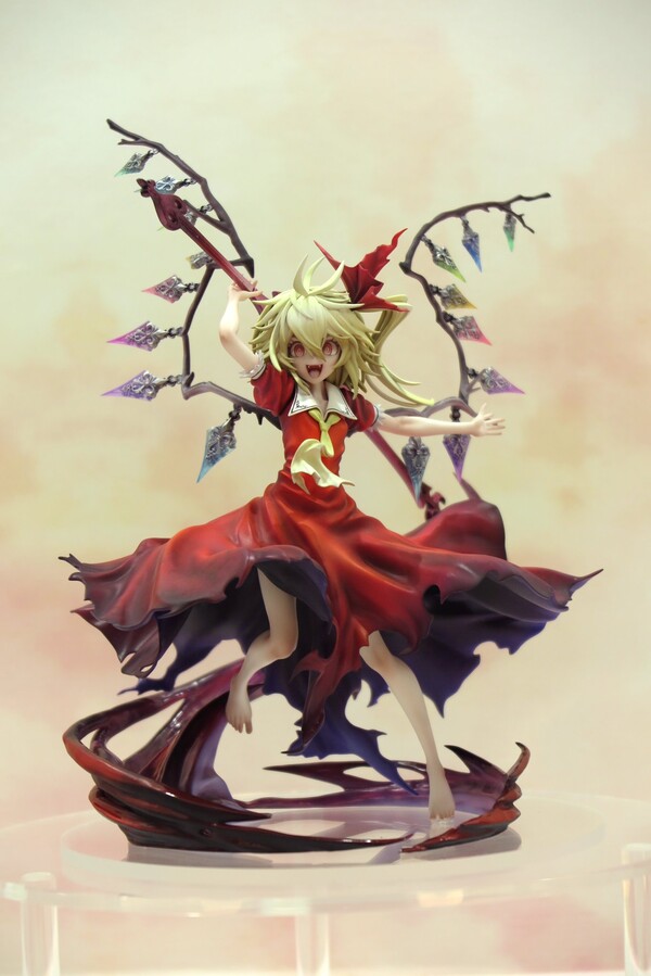 Flandre Scarlet, Koumajou Densetsu: Akeiro No Koukyoukyoku, Touhou Project, Ques Q, Pre-Painted, 1/8