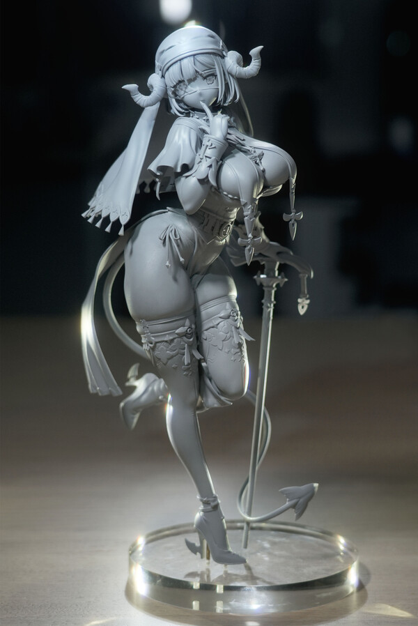 Noir-chan, Original, Neonmax, Pre-Painted, 1/6