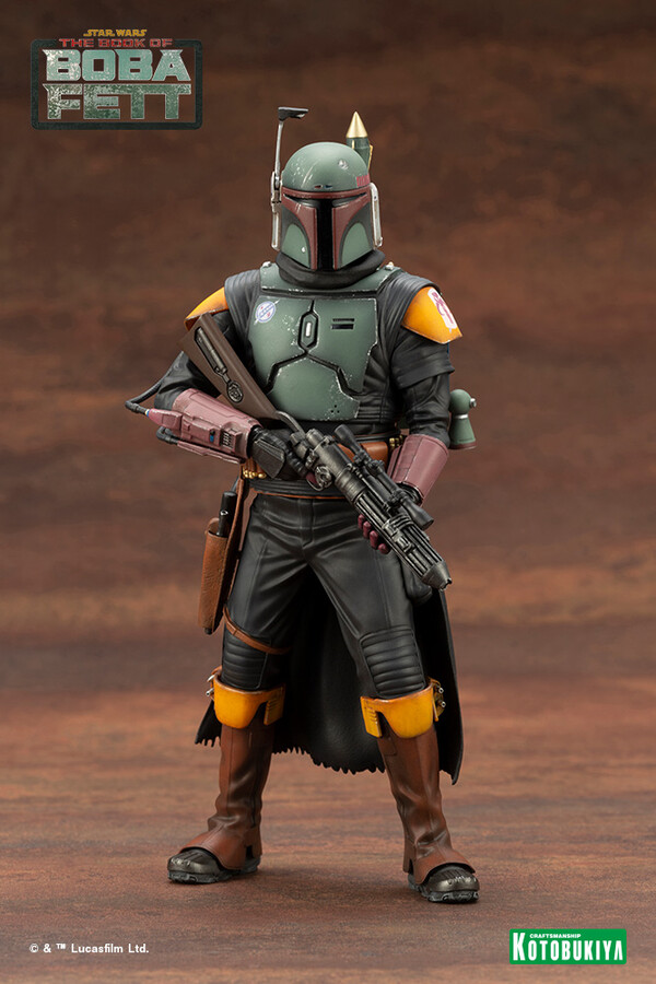 Boba Fett, The Book Of Boba Fett, Kotobukiya, Pre-Painted, 1/10, 4934054039562