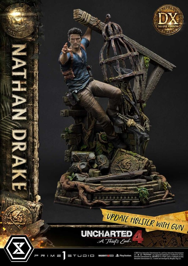 Nathan Drake (DX), Uncharted 4: A Thief's End, Prime 1 Studio, Pre-Painted, 1/4