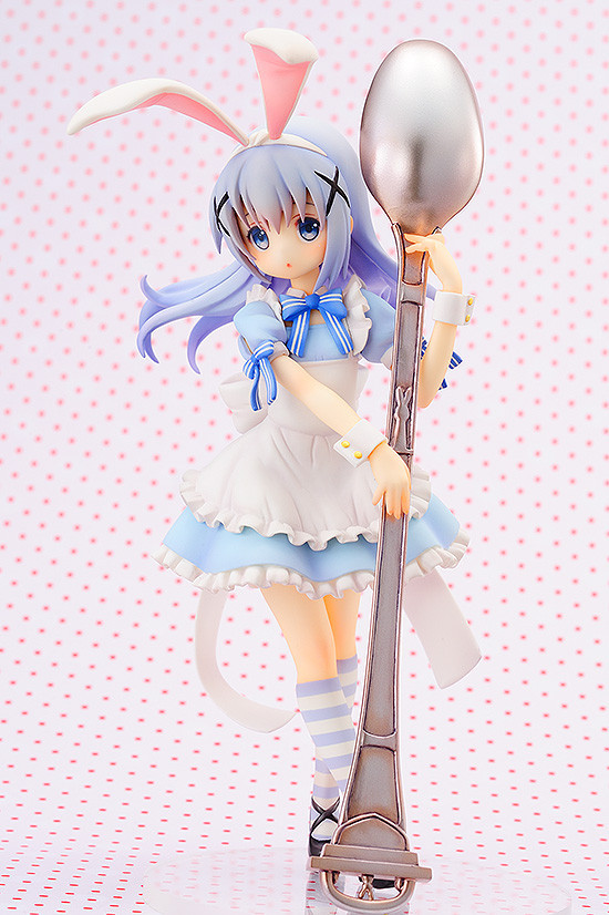 Kafuu Chino (Alice Style), Gochuumon Wa Usagi Desu Ka??, Aquamarine, Pre-Painted, 1/8, 4562369650563