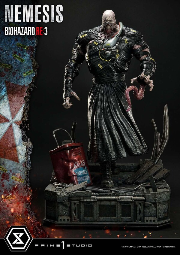 Nemesis T-Gata, Biohazard Re:3, Prime 1 Studio, Pre-Painted, 1/4, 4580708042251