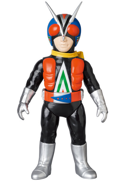 Destron Riderman, Kamen Rider V3, Medicom Toy, Pre-Painted