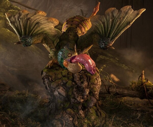 Pukei-Pukei, Monster Hunter World, Pure Arts, Pre-Painted, 1/26