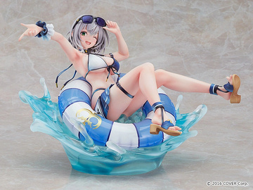Shirogane Noel (Shirogane Noel Swimsuit), Hololive, Good Smile Company, Pre-Painted, 1/7