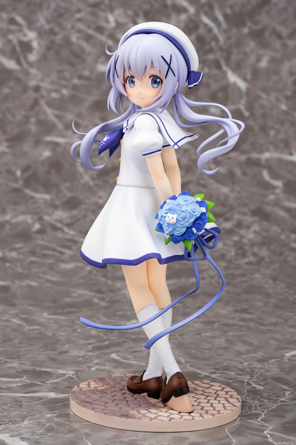 Kafuu Chino (Summer Uniform), Gochuumon Wa Usagi Desu Ka??, PLUM, Pre-Painted, 1/7, 4582362383008
