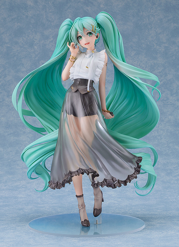 Hatsune Miku (NT Style Casual Wear), Vocaloid, Good Smile Company, Pre-Painted, 1/6, 4580416947541