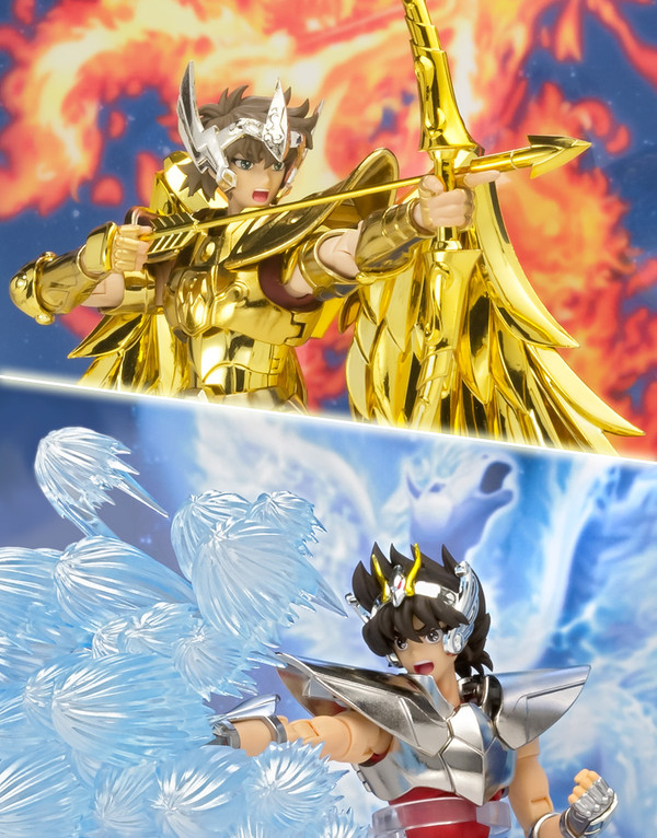 Pegasus Seiya & Sagittarius Aiolos Effect Parts Set, Saint Seiya, Bandai, Accessories