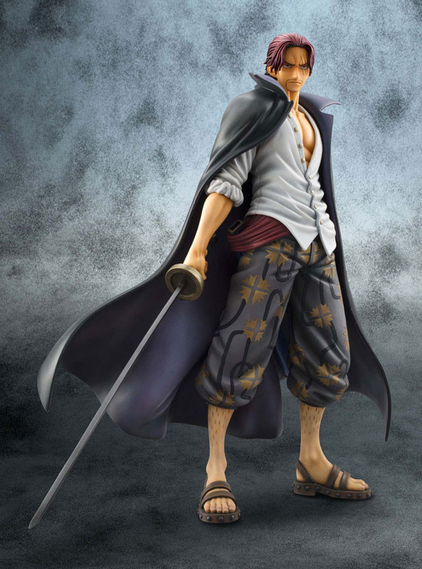 Akagami no Shanks, One Piece, MegaHouse, Pre-Painted, 1/8, 4535123822063