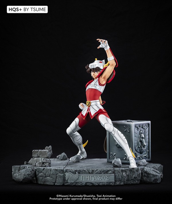 Pegasus Seiya, Saint Seiya, Tsume, Pre-Painted, 1/4