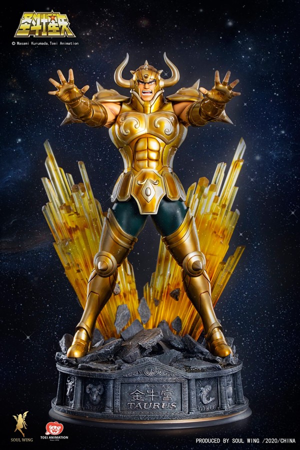 Taurus Aldebaran, Saint Seiya, Soul Wing, Pre-Painted, 1/4