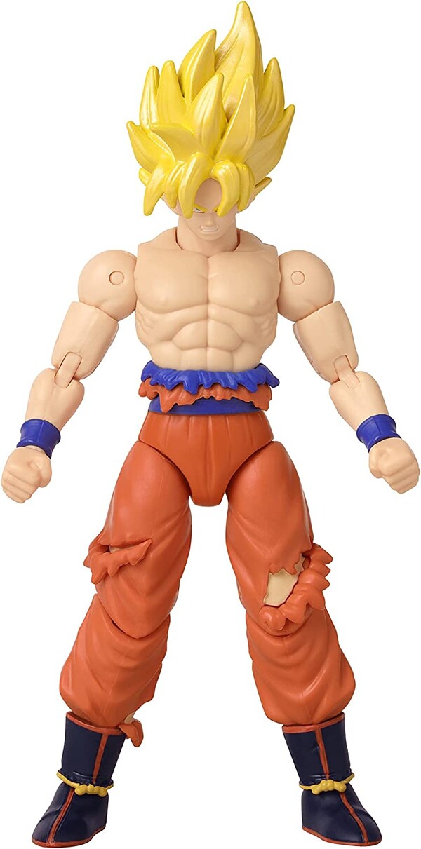 Son Goku SSJ (Battle Damage), Dragon Ball Z : Moetsukiro!! Nessen Ressen Chou-Gekisen, Bandai, Action/Dolls