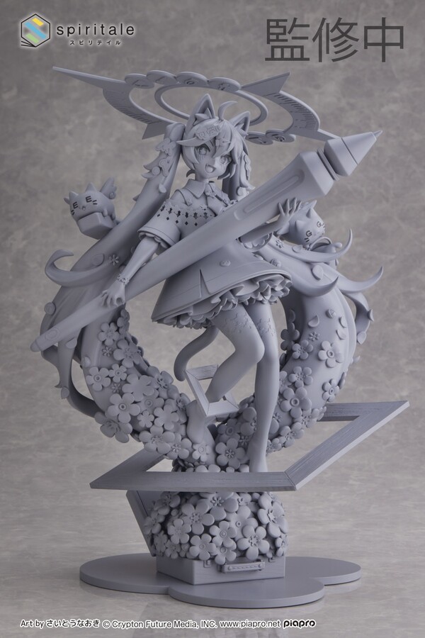 Hatsune Miku (The Painter), Vocaloid, Spiritale, Vision, Wing, Pre-Painted, 1/7, 4988611326008