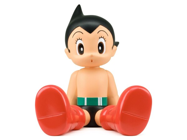 Atom (Sitting), Tetsuwan Atom, Hung Hing Toys, Pre-Painted