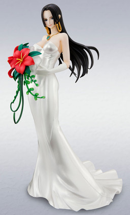Boa Hancock (Wedding), One Piece, MegaHouse, Pre-Painted, 1/8, 4535123713293