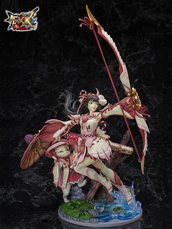 Airou, Hunter (Mitsune Series Josei Gunner), Monster Hunter XX, FuRyu, Pre-Painted, 1/7, 4589584951374