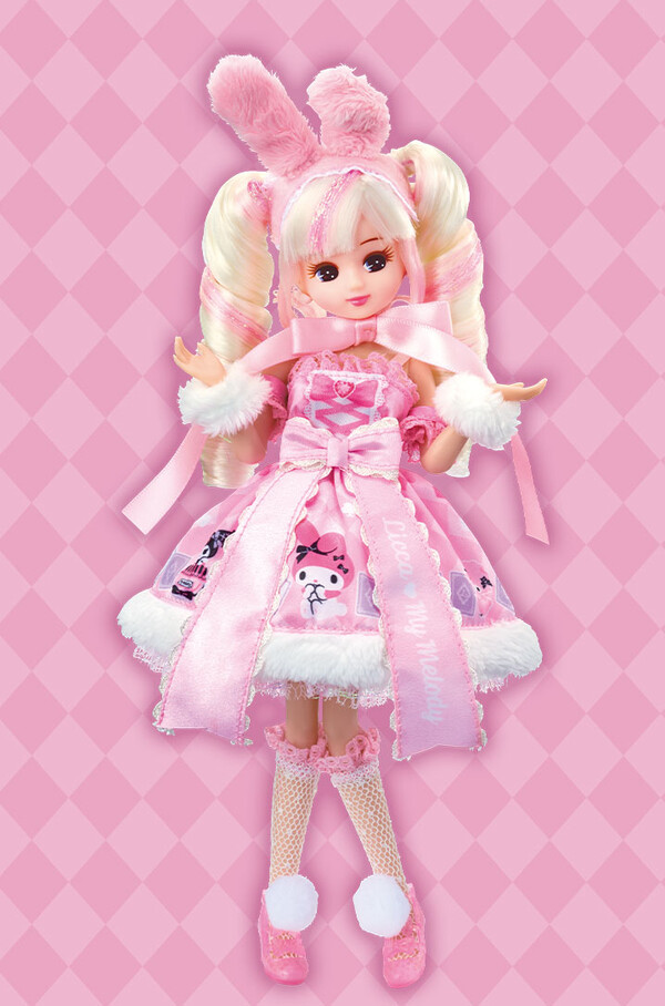 Licca-chan, My Melody (My Melody Sweet Pink Style), Licca-chan, My Melody, Takara Tomy, Action/Dolls, 4904810226178
