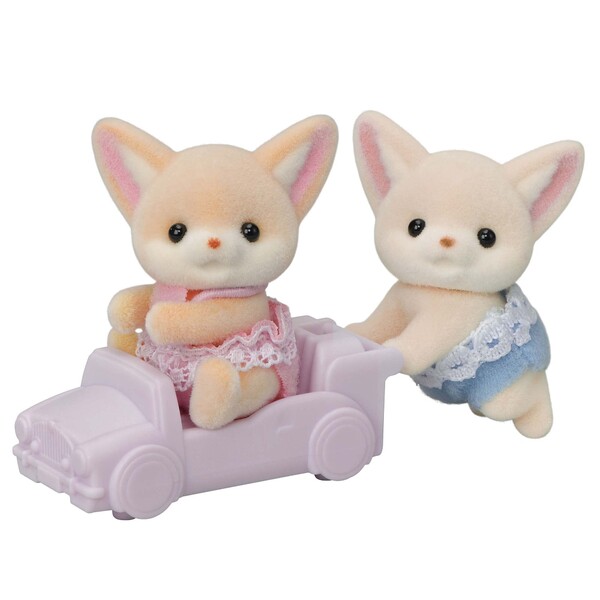 Fennec Fox Twin Doll (Pink), Sylvanian Families, Epoch, Action/Dolls
