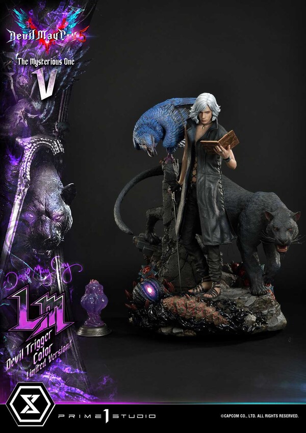 Griffon, Nightmare, Shadow, V (Devil Trigger Color, Limited), Devil May Cry 5, Prime 1 Studio, Pre-Painted, 1/4, 4580708042473