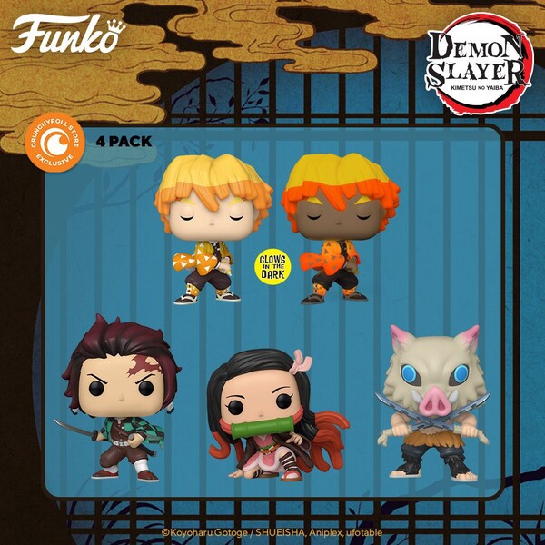 Agatsuma Zenitsu (Glow in the Dark), Kimetsu No Yaiba, Funko Toys, Crunchyroll, Pre-Painted