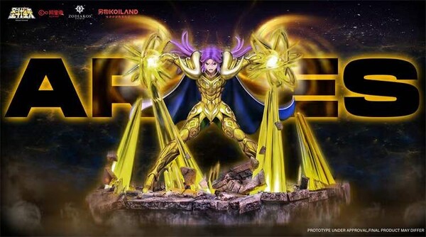 Aries Mu, Saint Seiya, Zodiakos Studio, Pre-Painted, 1/6