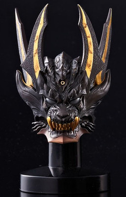 Ankoku Makai Kishi Kiba (Miniature Mask Replica), Garo, Bandai, Pre-Painted