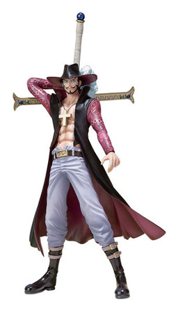 Dracule Mihawk, One Piece, Bandai, Pre-Painted, 4543112665652