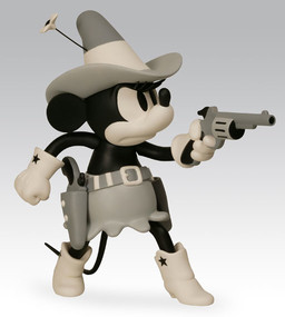 Minnie Mouse (Two-Gun Mickey), Disney, Medicom Toy, Pre-Painted