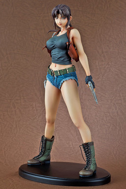 Revy (Two Hand), Black Lagoon, New Line, Pre-Painted, 1/5.5