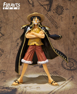 Monkey D. Luffy (Black Coat), One Piece, Bandai, Pre-Painted