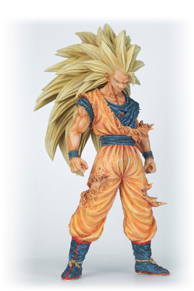 Son Goku SSJ3, Dragon Ball Z, Banpresto, Pre-Painted