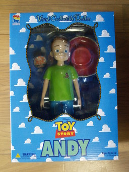 Andy Davis, Toy Story, Medicom Toy, Pre-Painted, 4530956210087