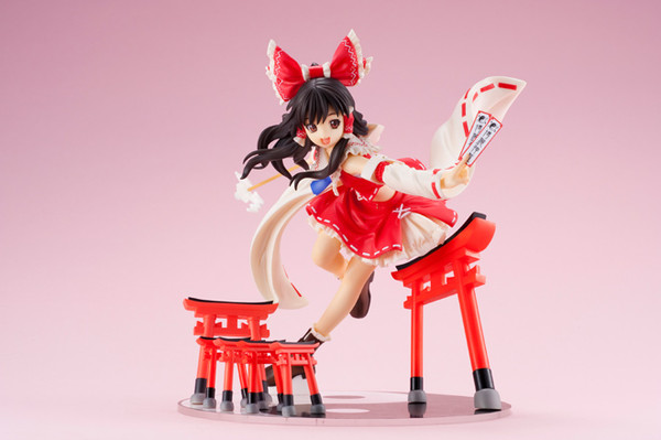 Hakurei Reimu, Touhou Project, Kotobukiya, Hobby Japan, Pre-Painted, 1/8, 4514953565326