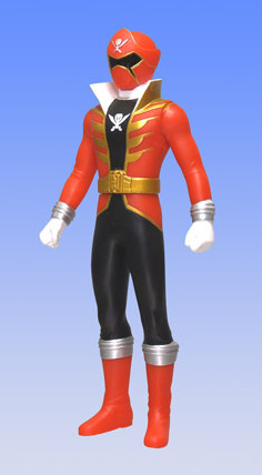 Gokai Red, Kaizoku Sentai Gokaiger, Bandai, Pre-Painted