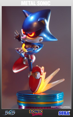 Metal Sonic (Exclusive Edition), Sonic The Hedgehog, First 4 Figures, Pre-Painted