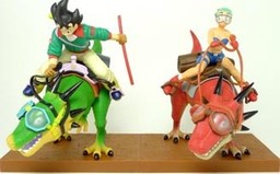 Bulma (Riding Scene Figure), Dragon Ball Z, Banpresto, Pre-Painted